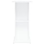 Voir la diapositive 5 : VIDAXL Support pour aquarium blanc 60,5x36x72,5 cm bois d ingénierie