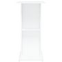 Voir la diapositive 5 : VIDAXL Support pour aquarium blanc 60,5x36x72,5 cm bois d ingénierie