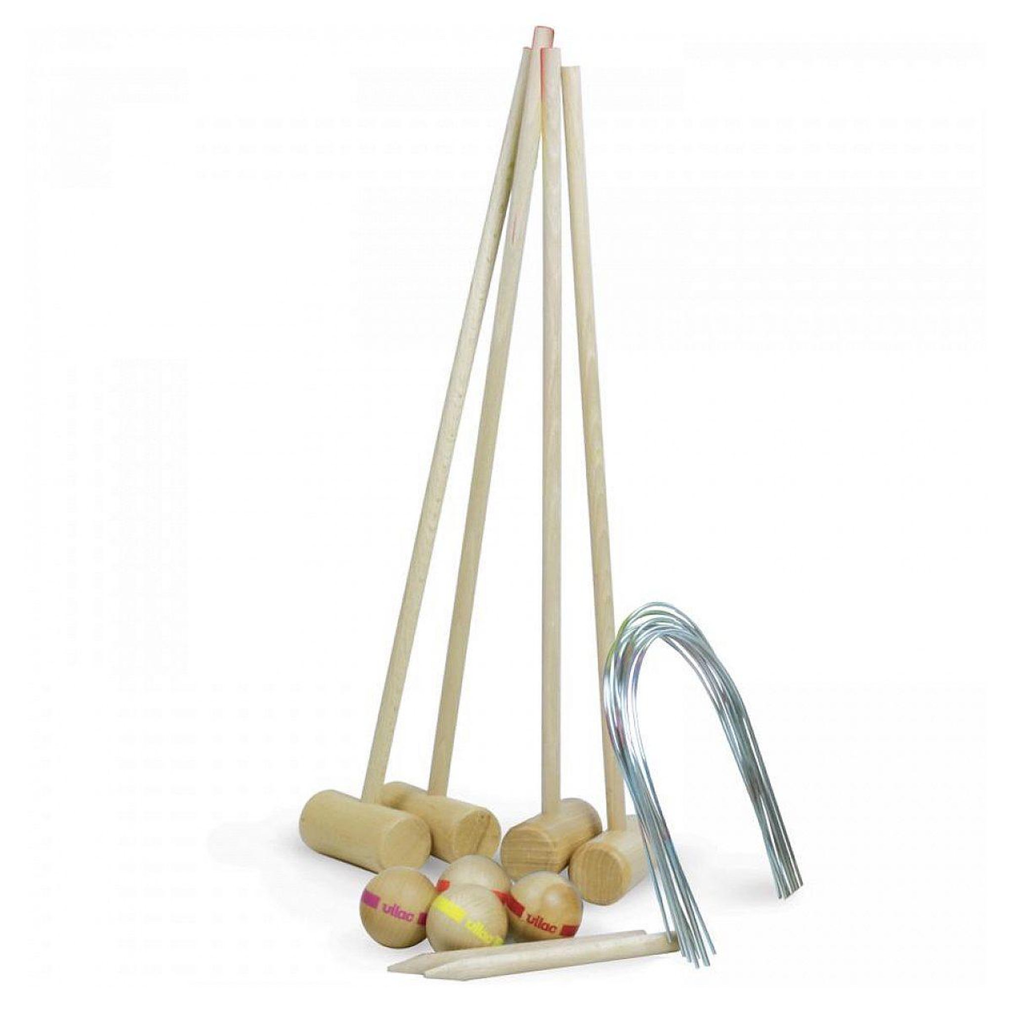 Voir la diapositive 3 : Vilac Croquet junior pour 4 joueurs