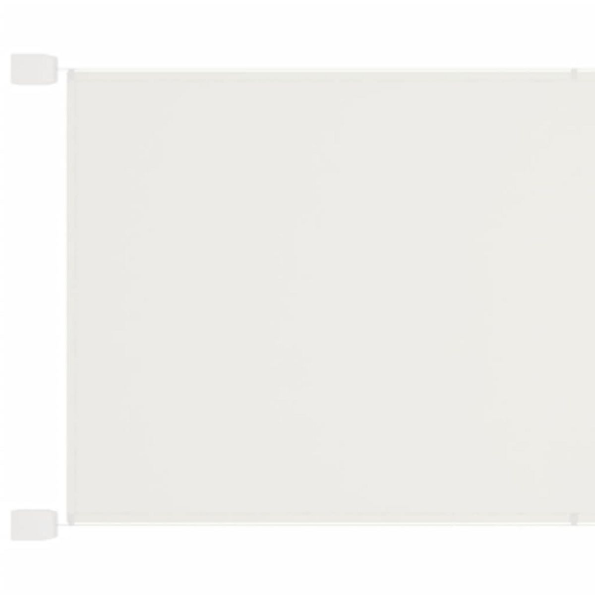 VIDAXL Auvent vertical Blanc 100x270 cm Tissu oxford
