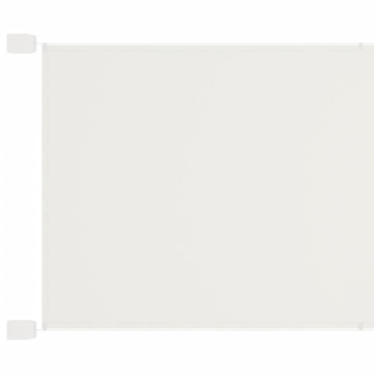 VIDAXL Auvent vertical Blanc 100x270 cm Tissu oxford