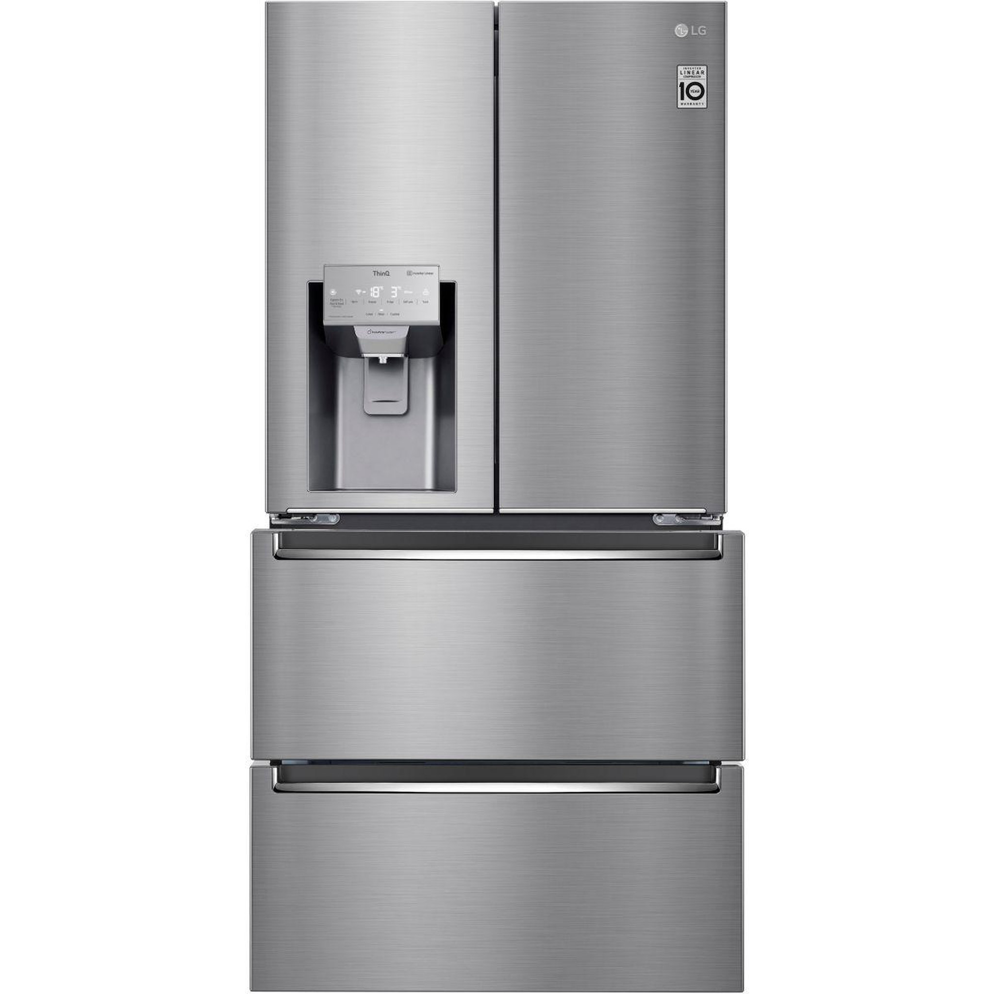 Voir la diapositive 5 : LG Réfrigérateur multi portes GML643PZ6F