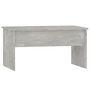 Voir la diapositive 3 : VIDAXL Table basse gris beton 80x50,5x41,5 cm bois d'ingenierie