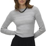 Vero Moda Pull  Femme Vero Moda Paula. Coloris disponibles : Gris