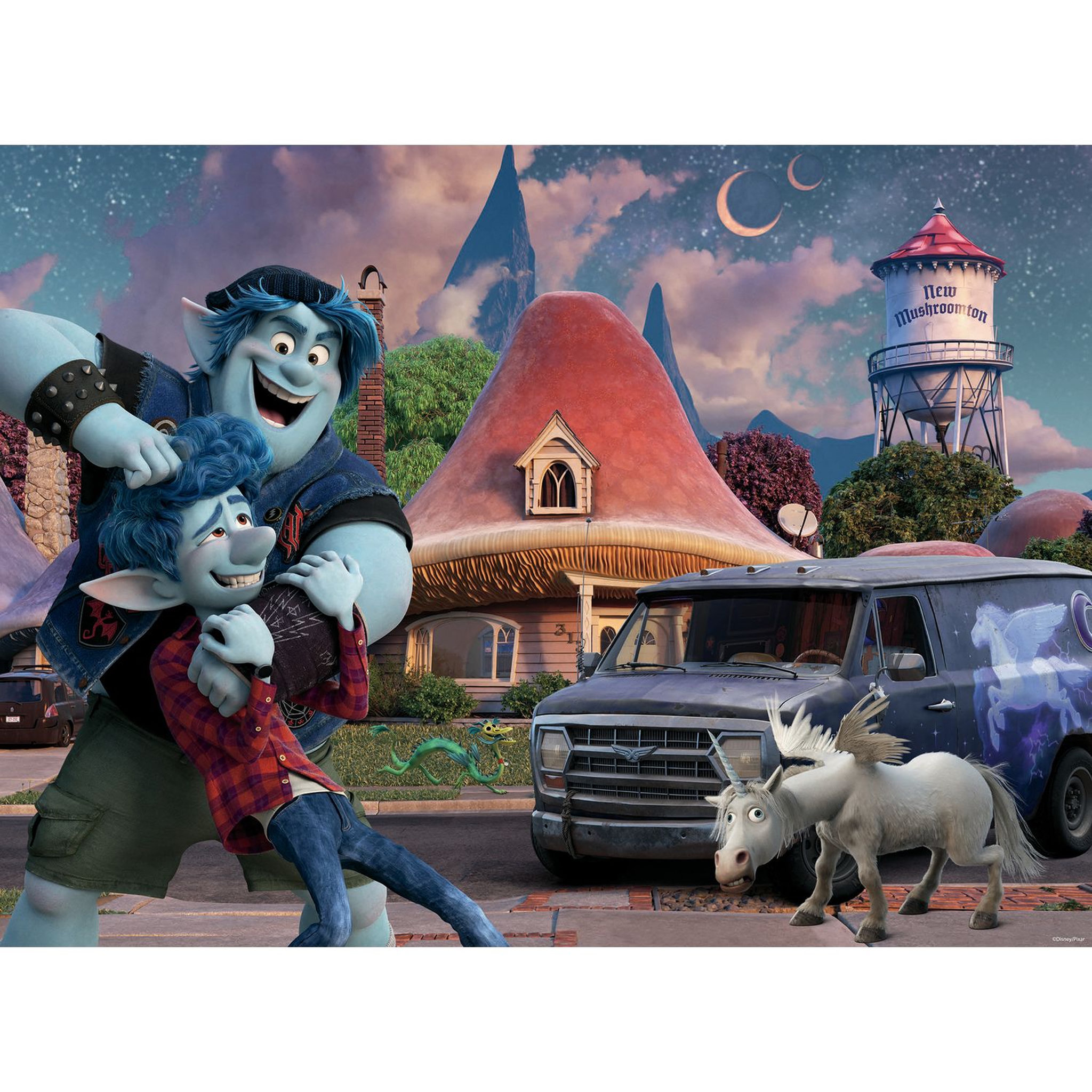 Voir la diapositive 2 : RAVENSBURGER Puzzle Disney en avant 100 pièces extra larges 