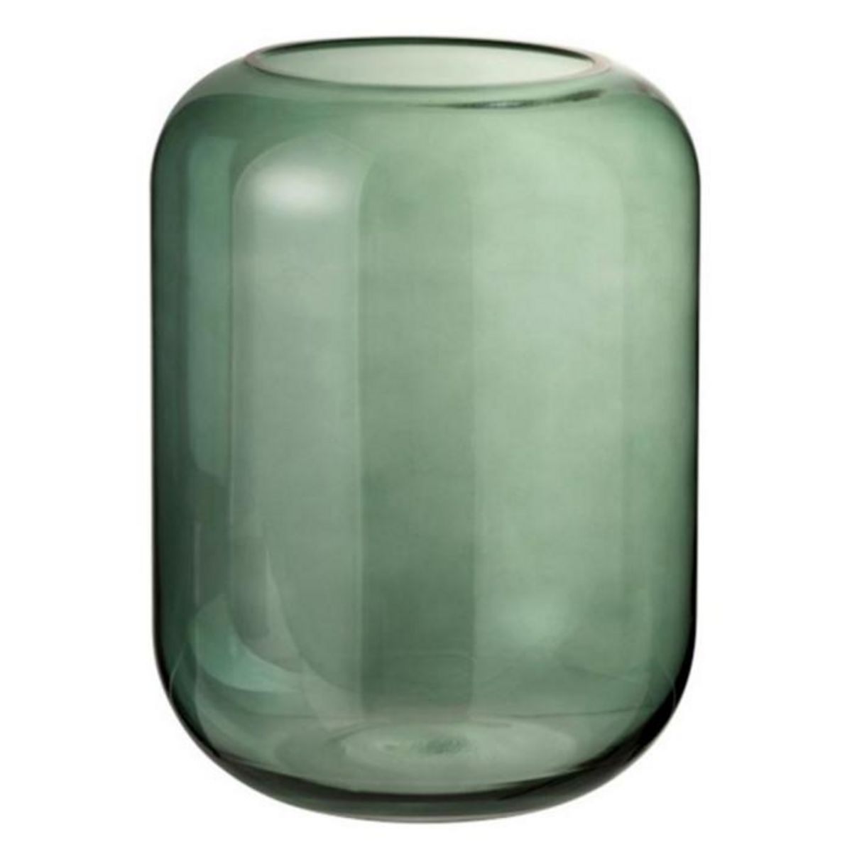 Paris Prix Vase Déco en Verre  Cylindre  29cm Vert