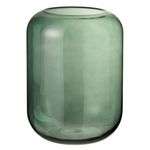 Paris Prix Vase Déco en Verre  Cylindre  29cm Vert