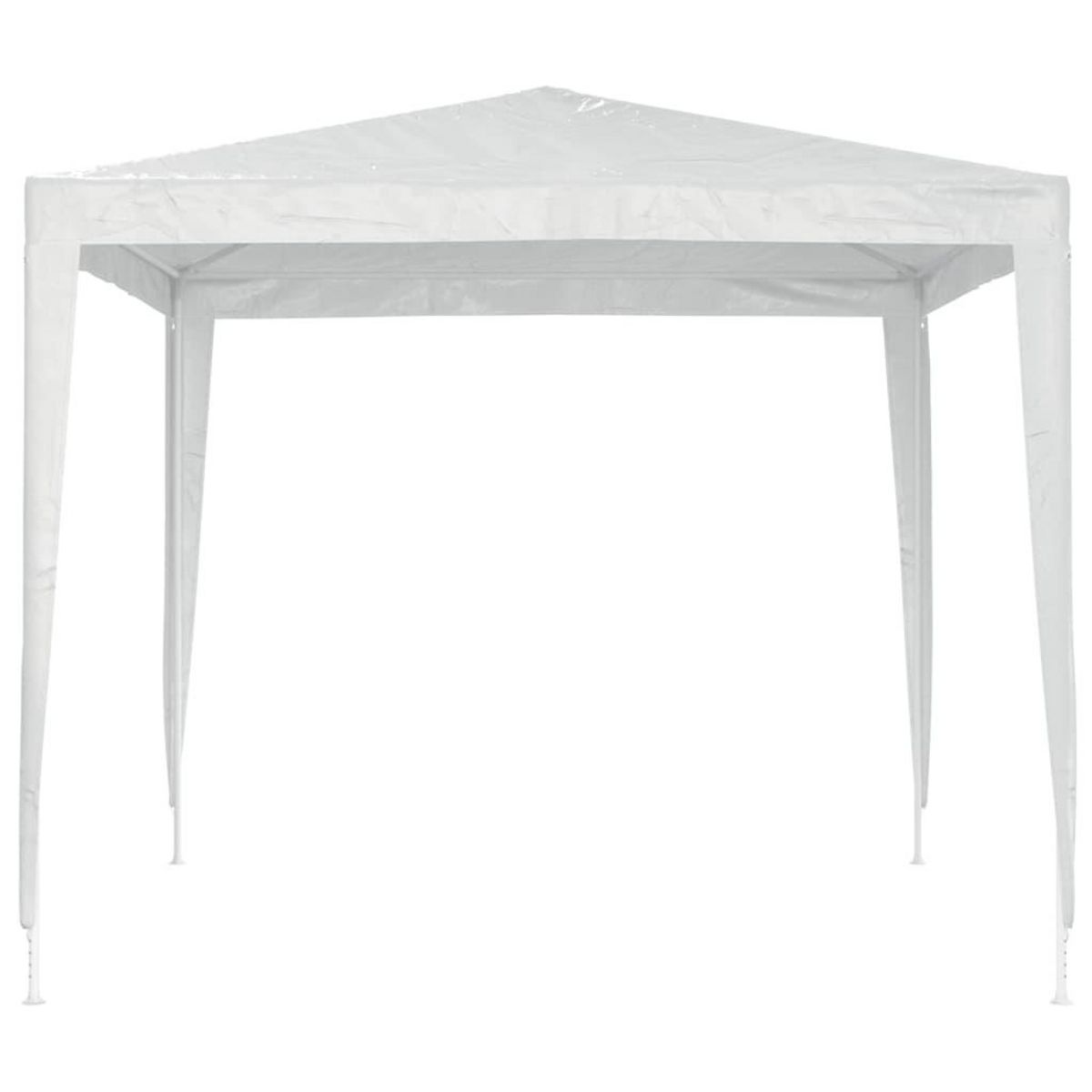 VIDAXL Tente de reception 2,5x2,5 m Blanc