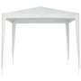Voir la diapositive 4 : VIDAXL Tente de reception 2,5x2,5 m Blanc