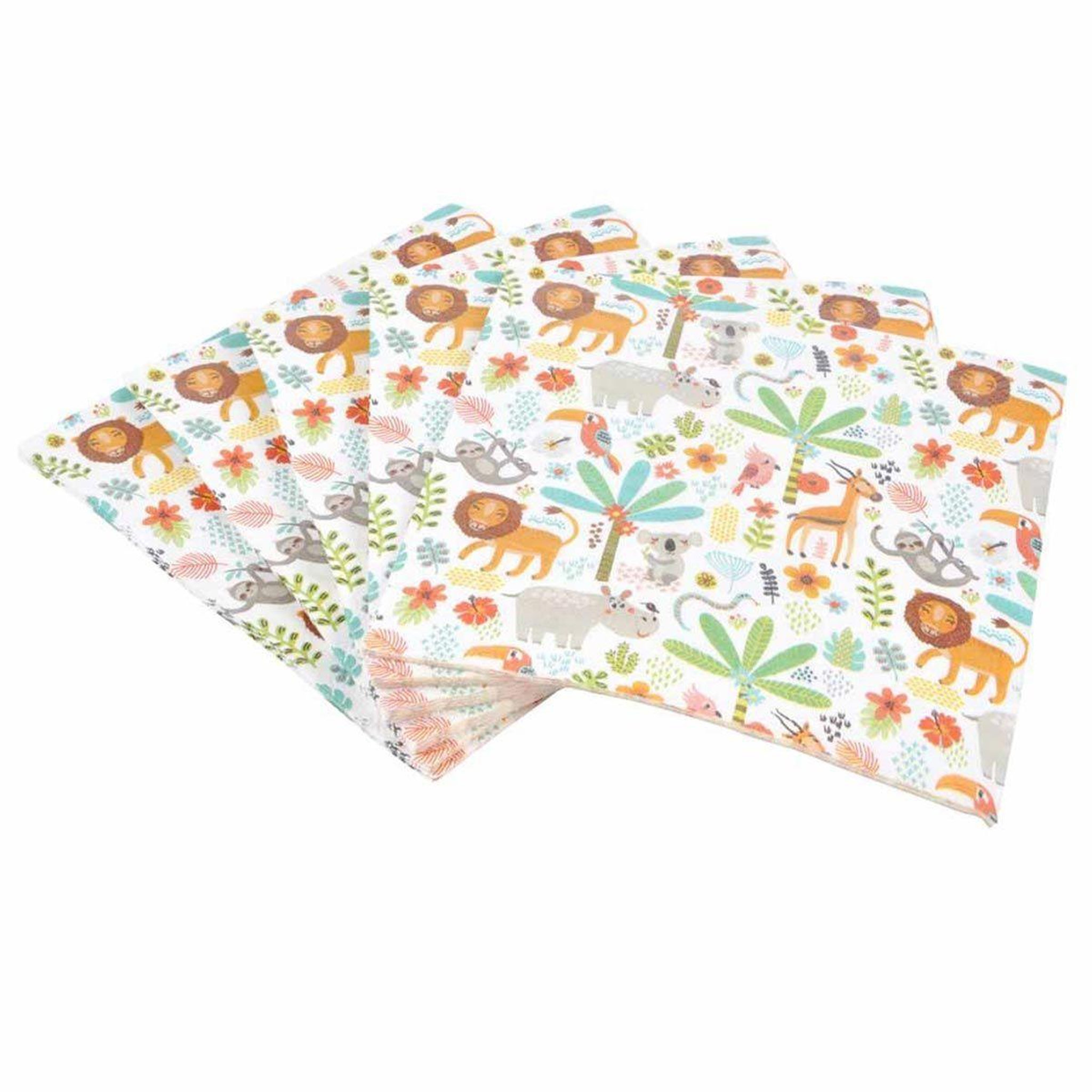 RIRE & CONFETTI Lot de 20 serviettes en papier  explorateur  33x33cm multicolore