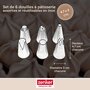 Voir la diapositive 3 : ZENKER Lot de 6 douilles à pâtisserie en inox grand modèle Zenker Smart Pastry