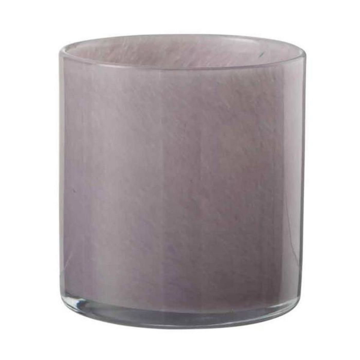 Paris Prix Photophore Design en Verre  Jade  12cm Mauve