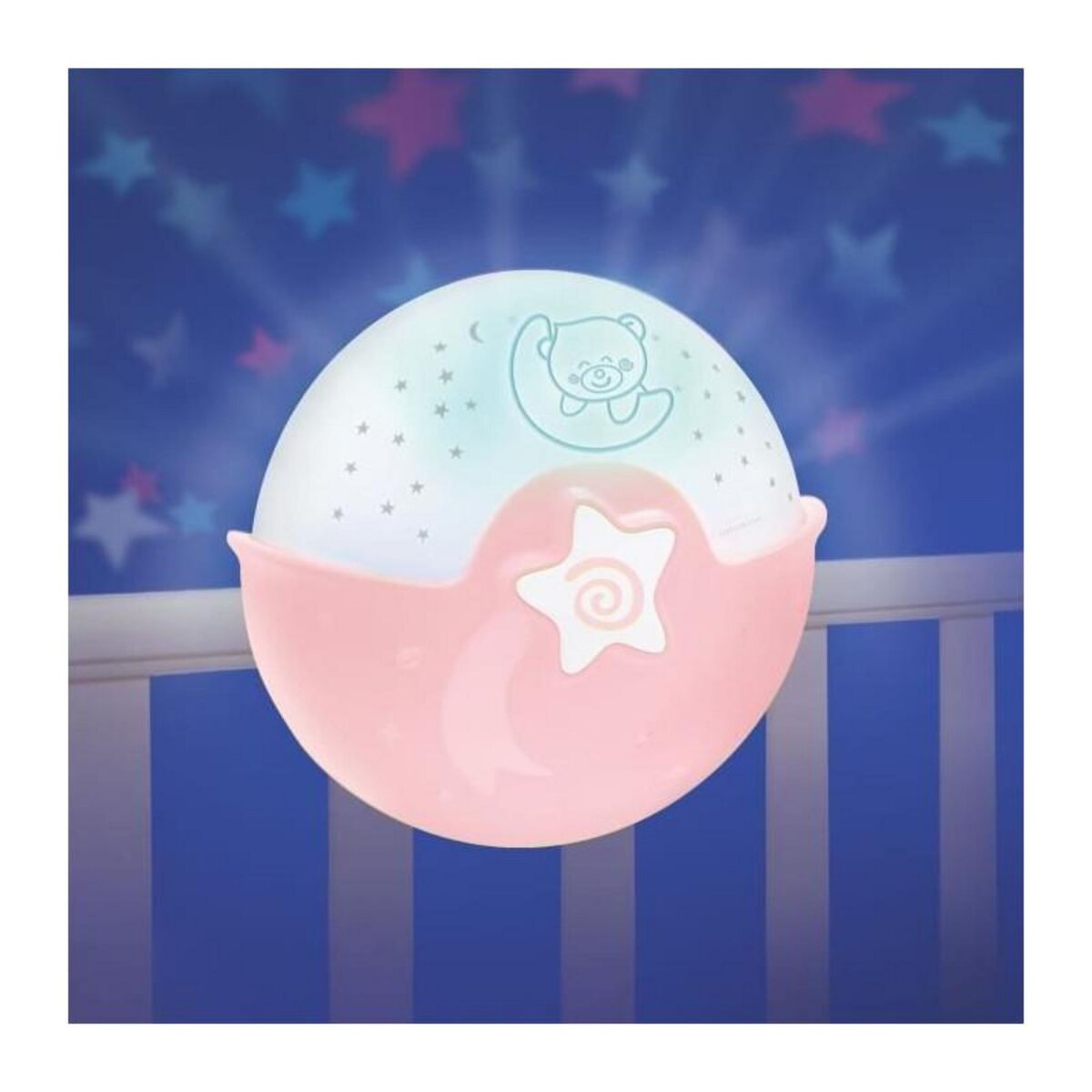 INFANTINO Lumiere apaisante et projecteur - INFANTINO - Projecto Lampe - Rose
