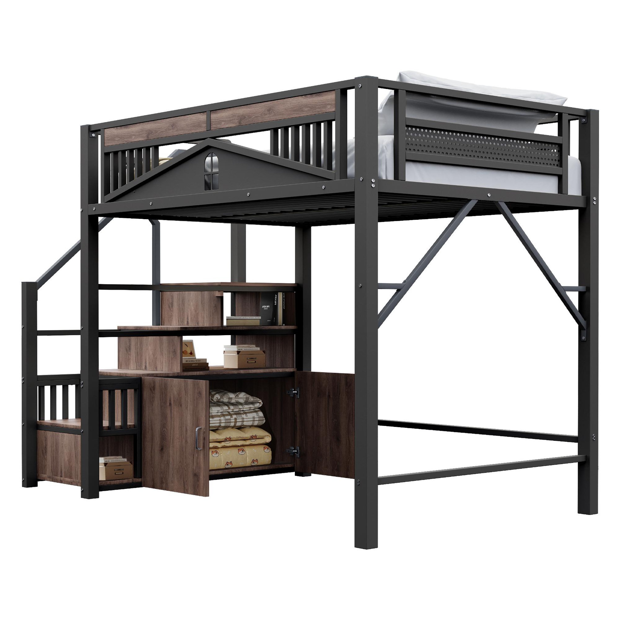 Voir la diapositive 1 : MERAX Lit mezzanine