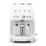 Voir la diapositive 1 : SMEG Cafetière programmable DCF02WHEU blanc