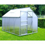 Voir la diapositive 1 : CHALET&JARDIN Serre de jardin - Polycarbonate - 4,75m² - PUSI