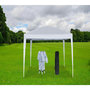Voir la diapositive 2 : Habitat et Jardin Tonnelle de jardin pliante  Svetlana 3  - 9 m² - 3 x 3 m - Blanc