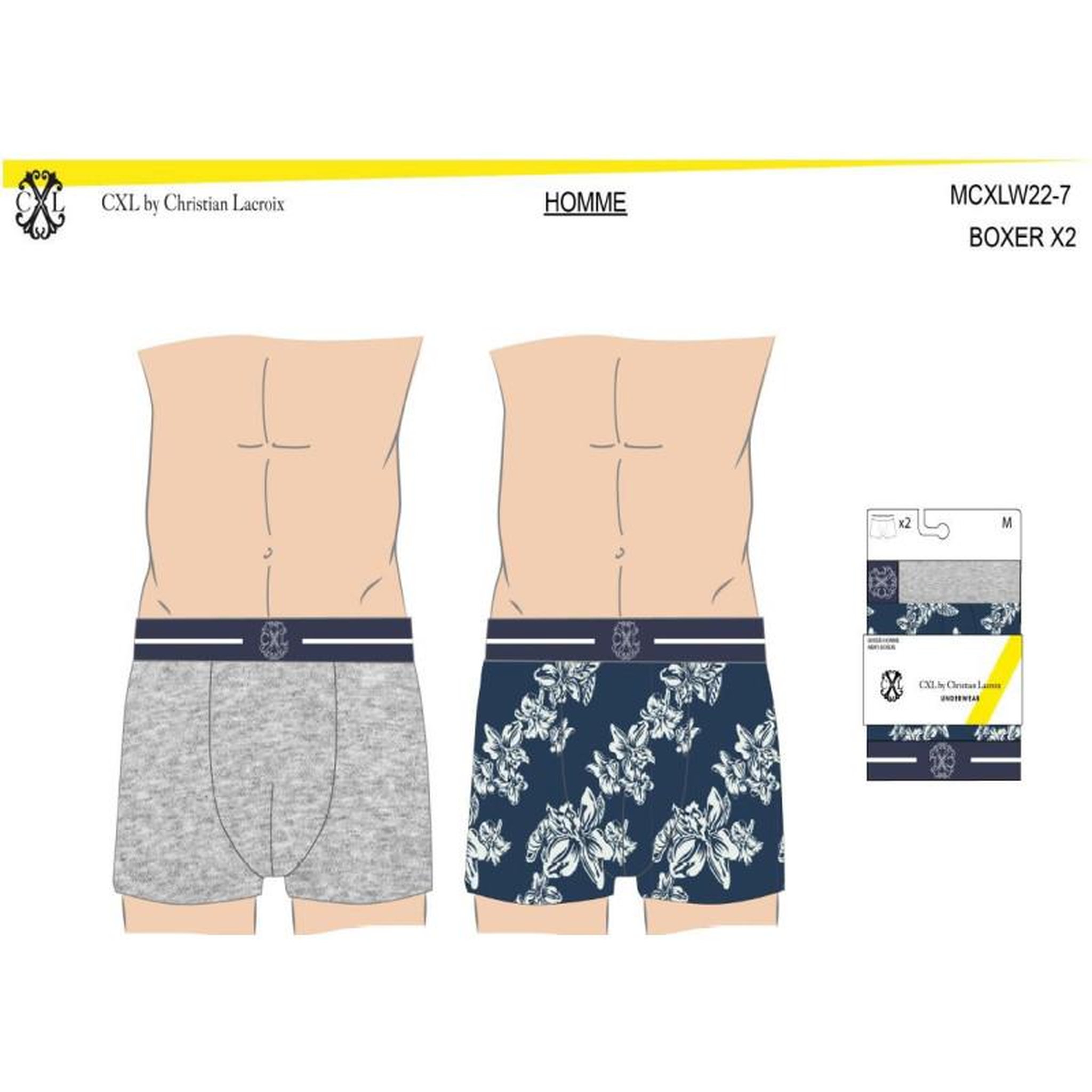 Voir la diapositive 4 : Christian Lacroix Boxer CXL By LACROIX X2