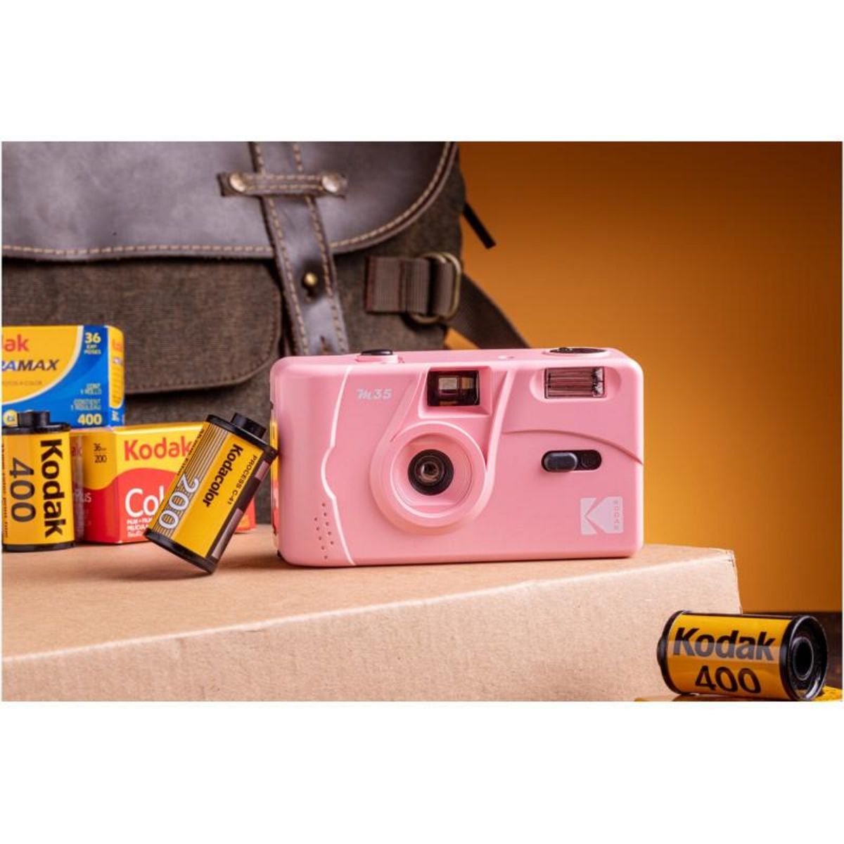 Kodak Appareil photo Compact argentique M35 ROSE