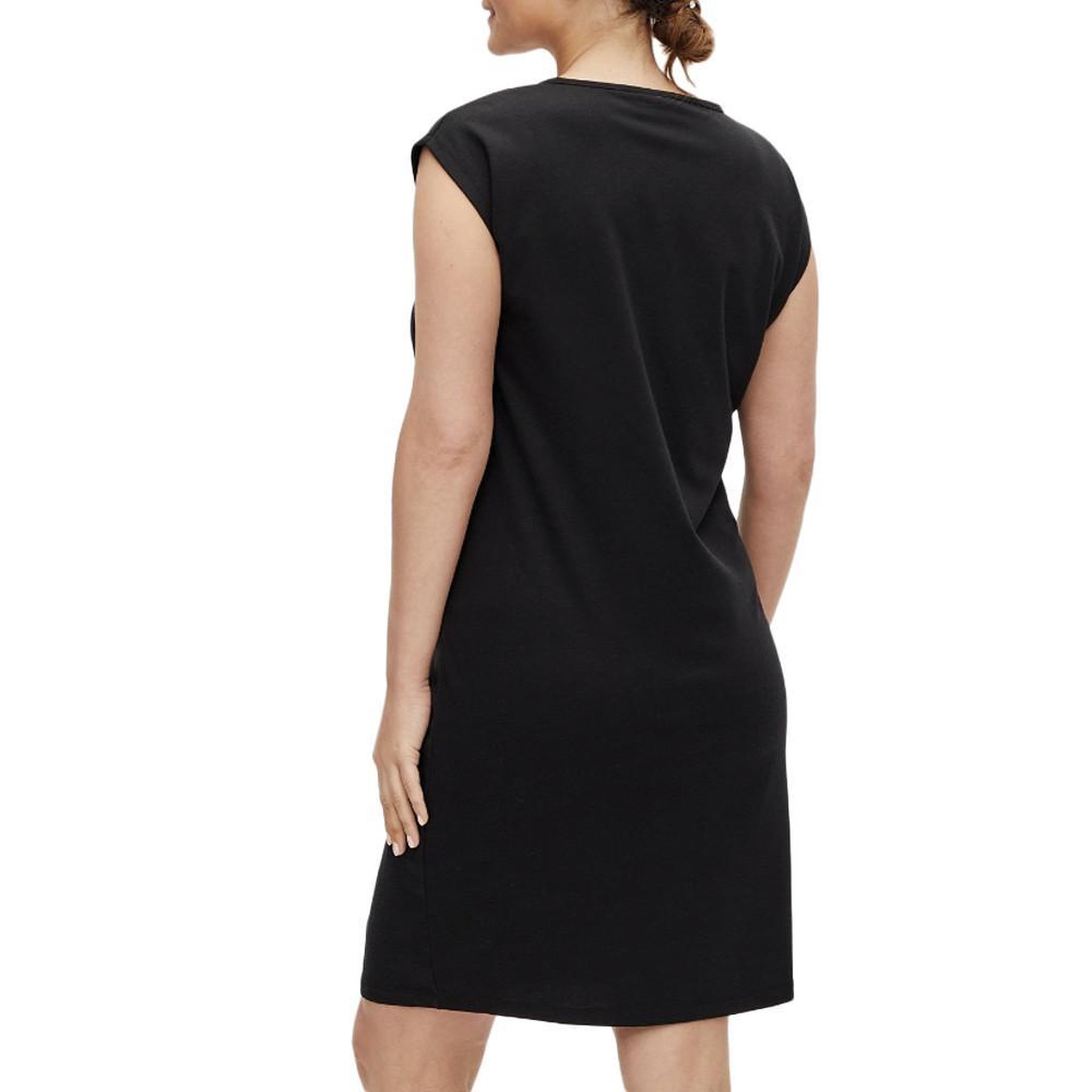 Voir la diapositive 2 : MAMALICIOUS Robe Noire Femme Mamalicious Jade