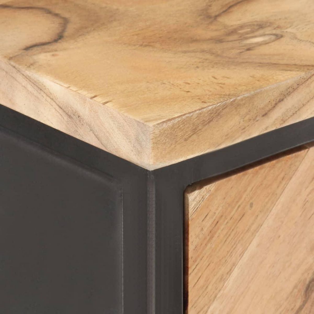 VIDAXL Buffet 60x35x70 cm Bois d'acacia massif