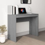 Voir la diapositive 1 : VIDAXL Bureau Sonoma gris 90x40x72 cm Bois d'ingenierie