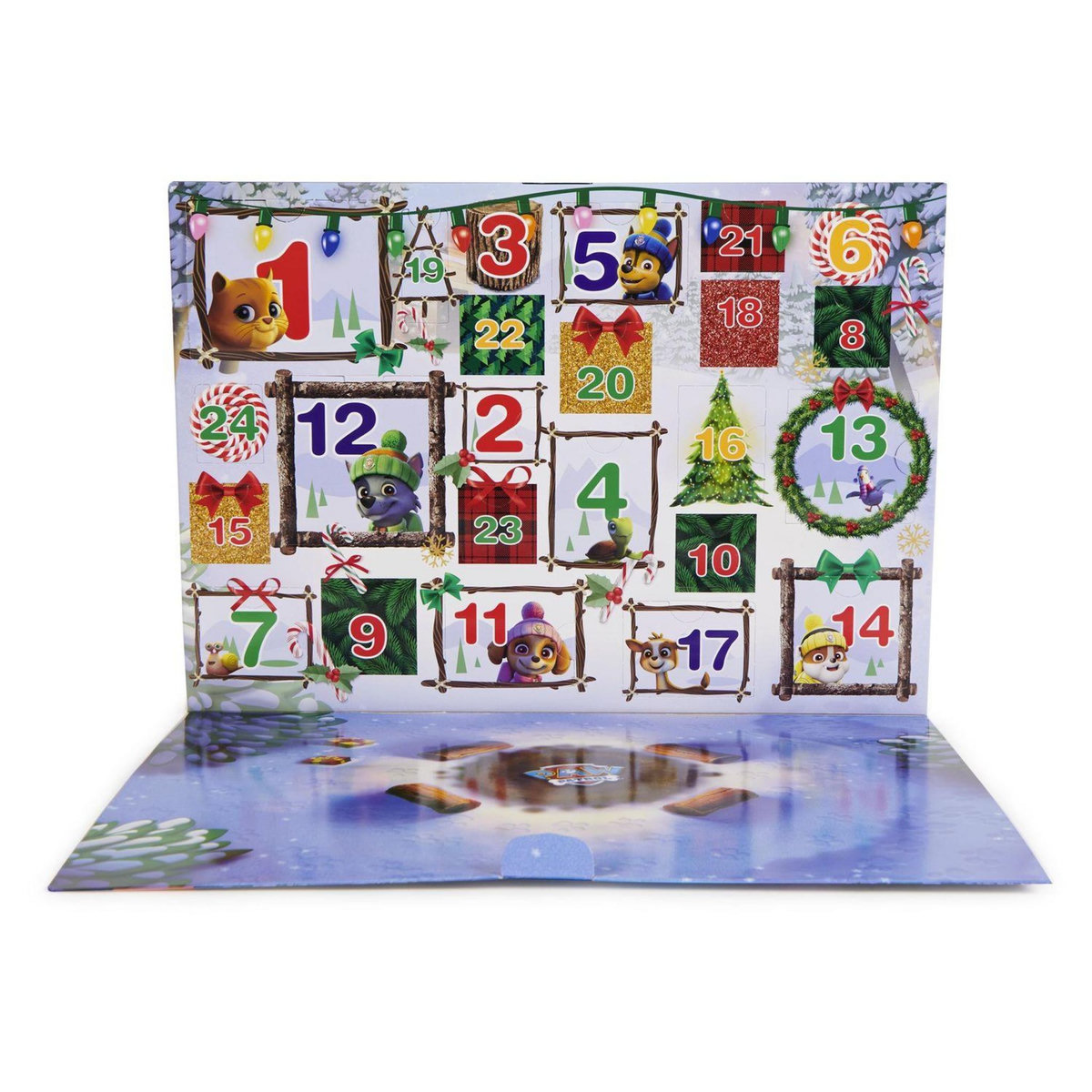 SPIN MASTER Calendrier de l'avent Noel 2022 - La Pat' Patrouille