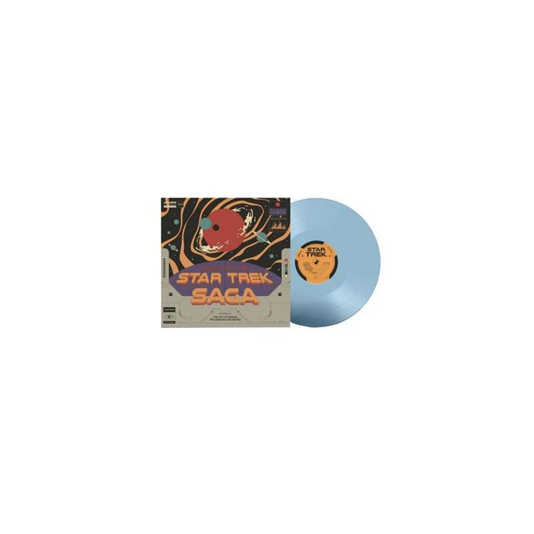 Star Trek Vinyle Bleu
