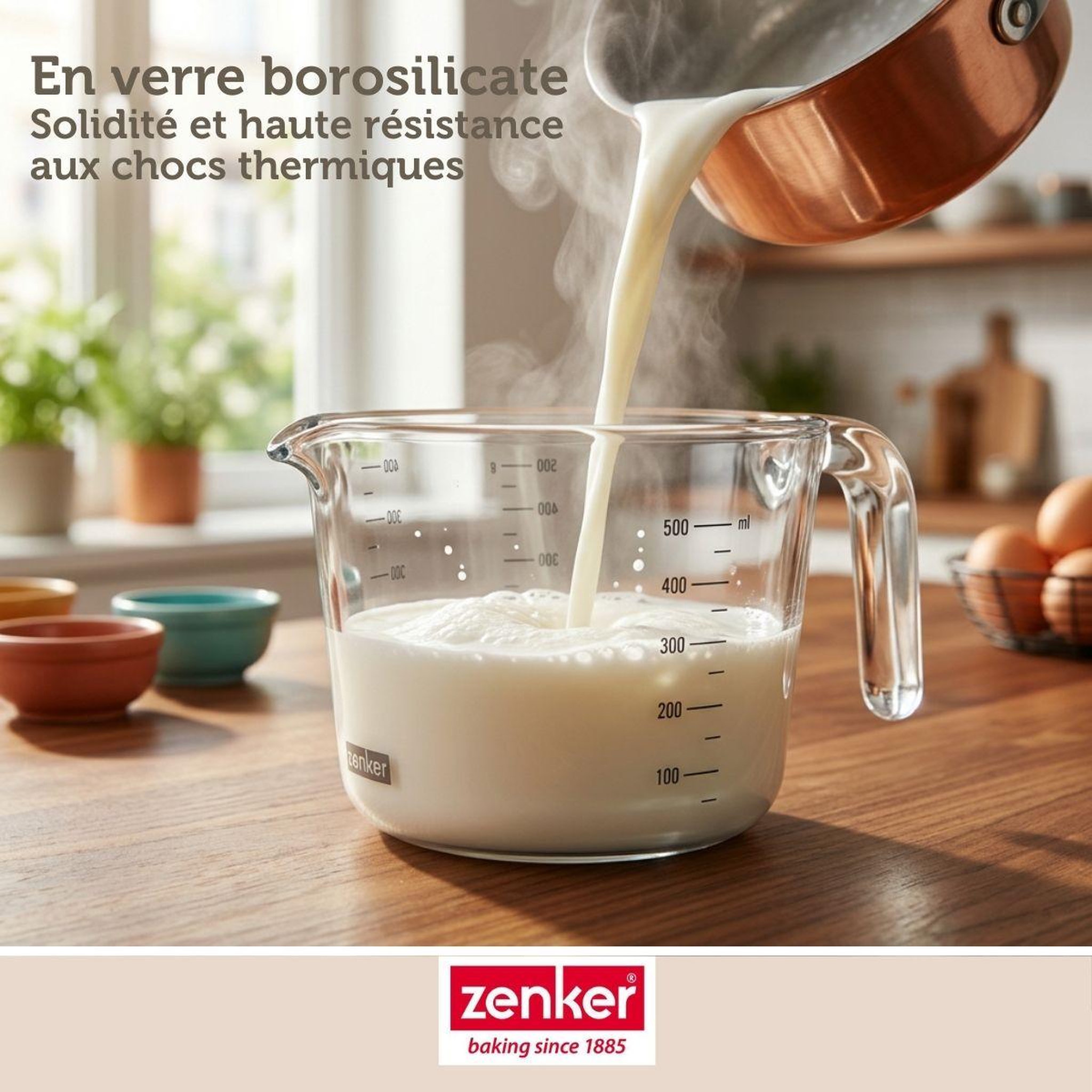 Voir la diapositive 6 : ZENKER Verre mesureur en verre 500 ml zenker