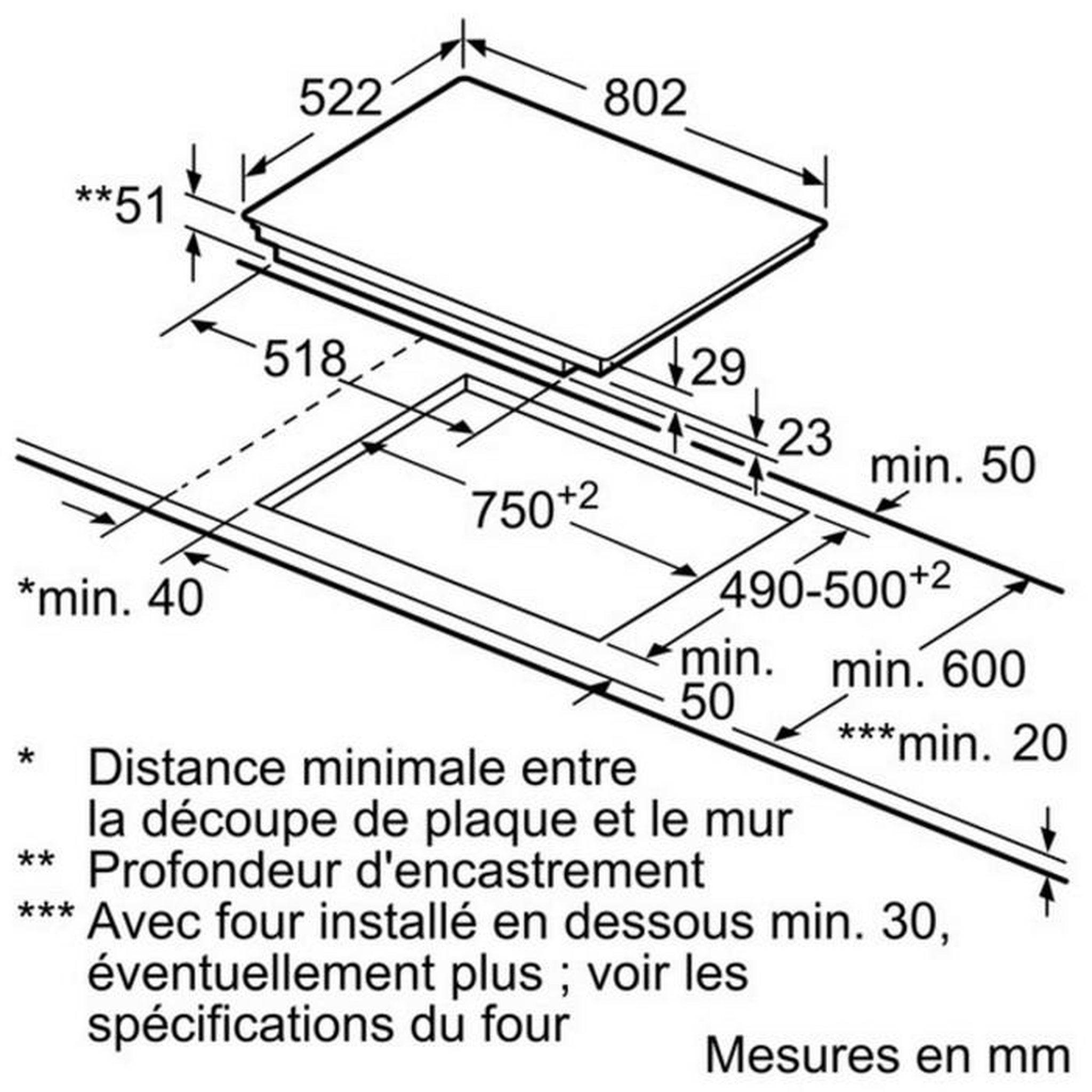 Voir la diapositive 3 : Siemens Table de cuisson induction 80cm 4 feux 7400w - ex851lyc1f