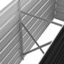 Voir la diapositive 5 : VIDAXL Lit sureleve de jardin Anthracite 160x40x77 cm Acier galvanise