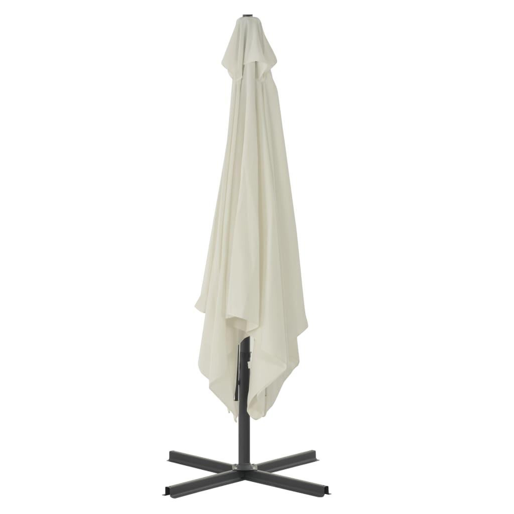 Voir la diapositive 5 : VIDAXL Parasol d'exterieur avec poteau en acier 250 x 250 cm Sable