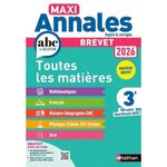 BREVET 3E TOUTES LES MATIERES MAXI ANNALES. 100 SUJETS (DONT BREVET 2025), EDITION 2026, Feugère Carole