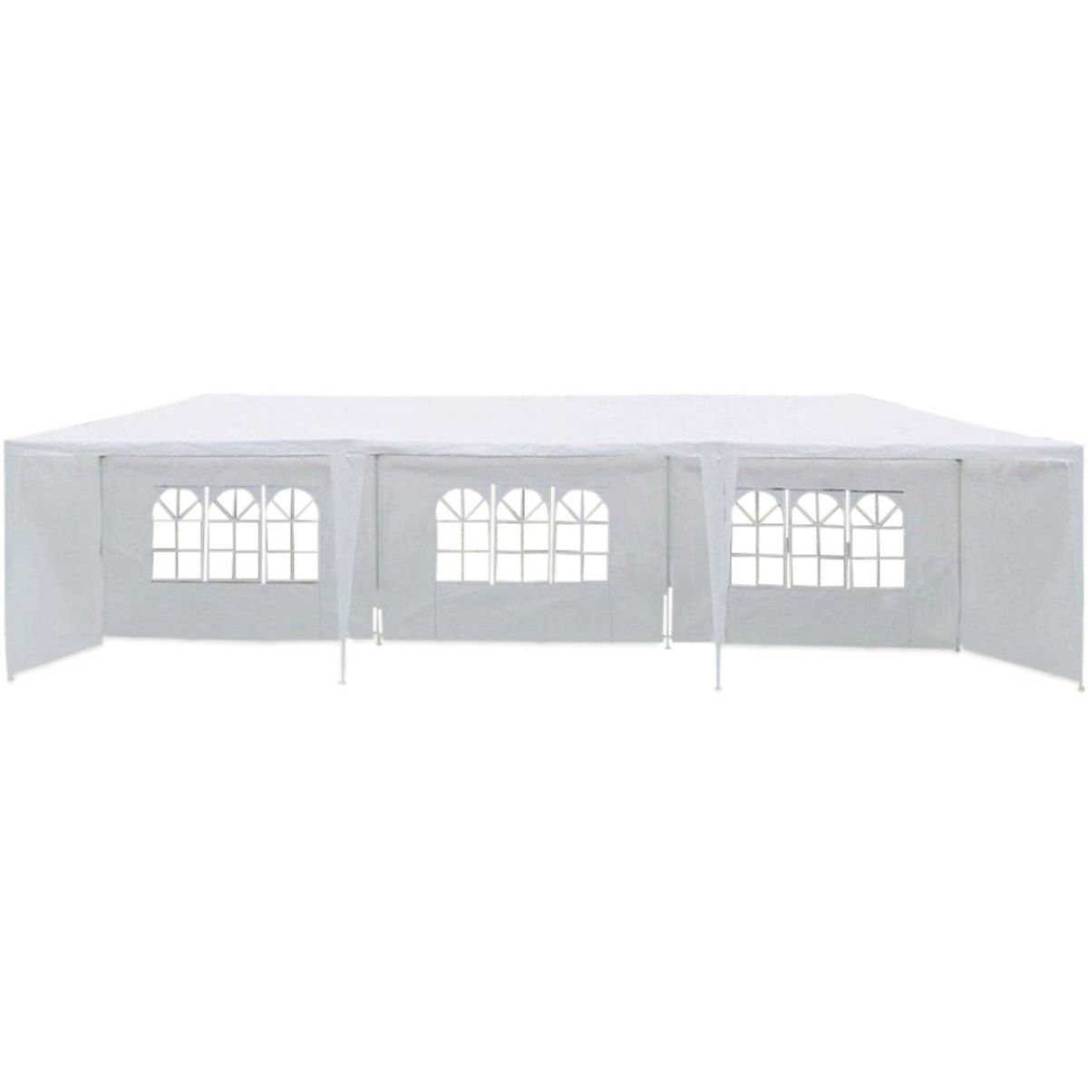 Habitat et Jardin Tente de réception  Carolina  en polyéthylène - 3 x 9 m
