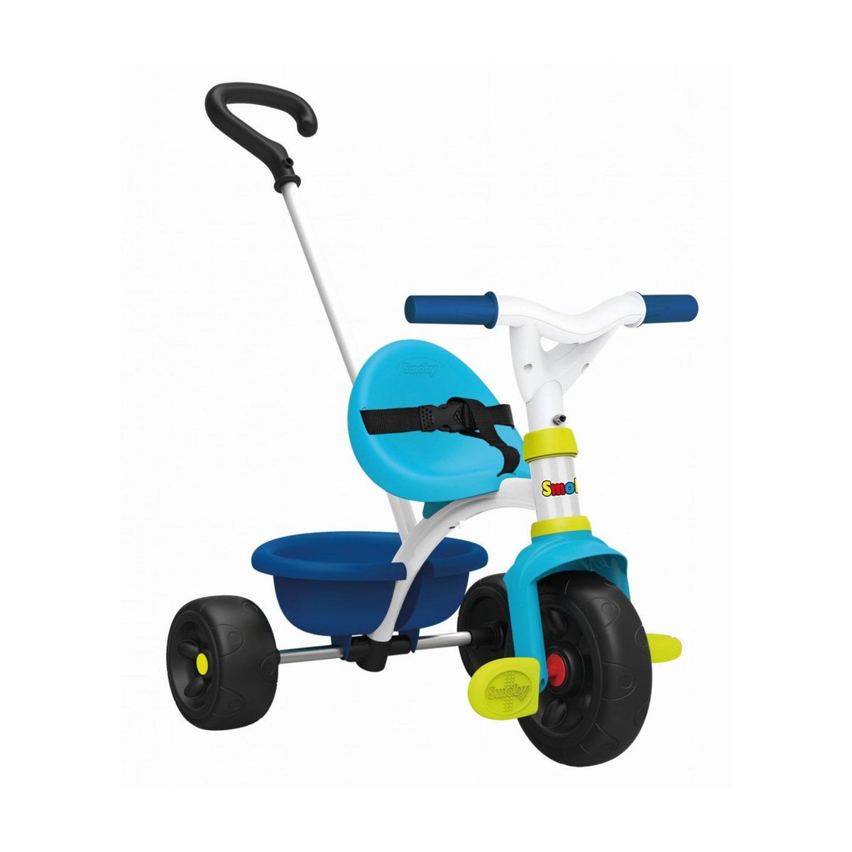 SMOBY Tricycle be fun bleu