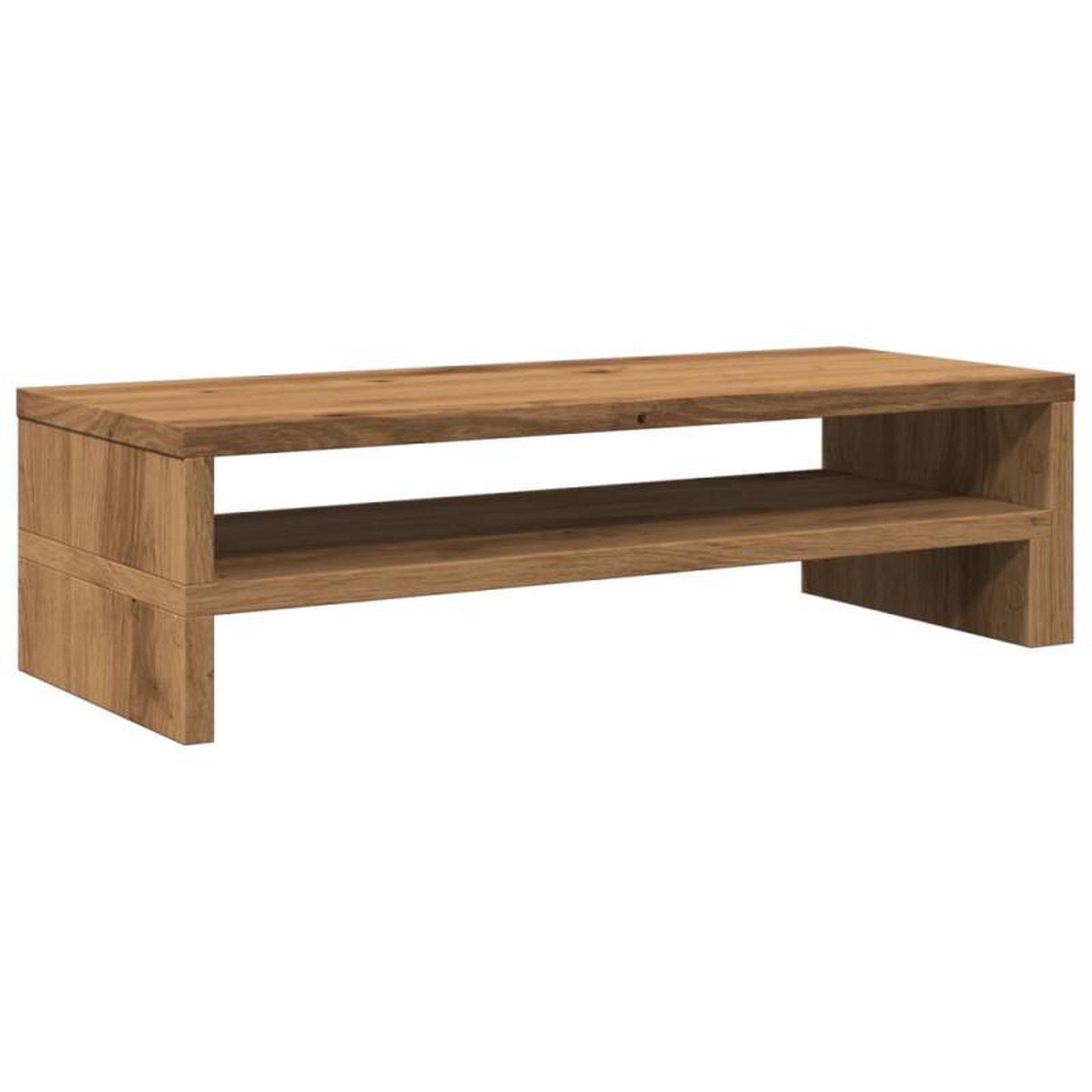 Voir la diapositive 6 : VIDAXL Support de moniteur chêne artisanal 54x22x15 cm bois ingénierie