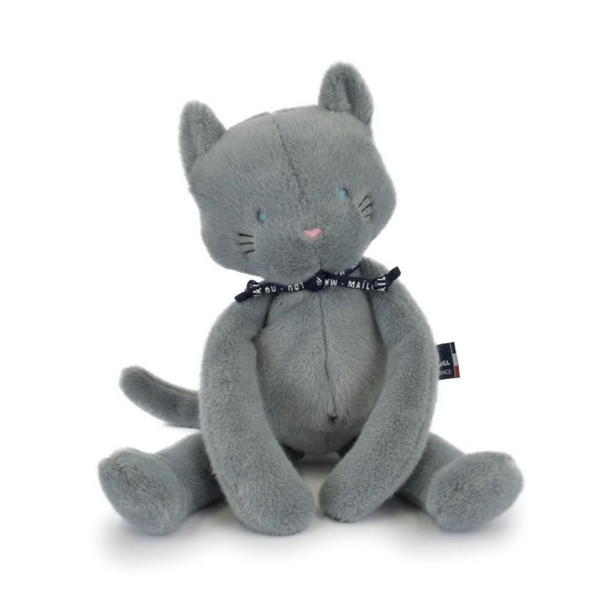 MAILOU Chat Meloe 56cm Bleu gris