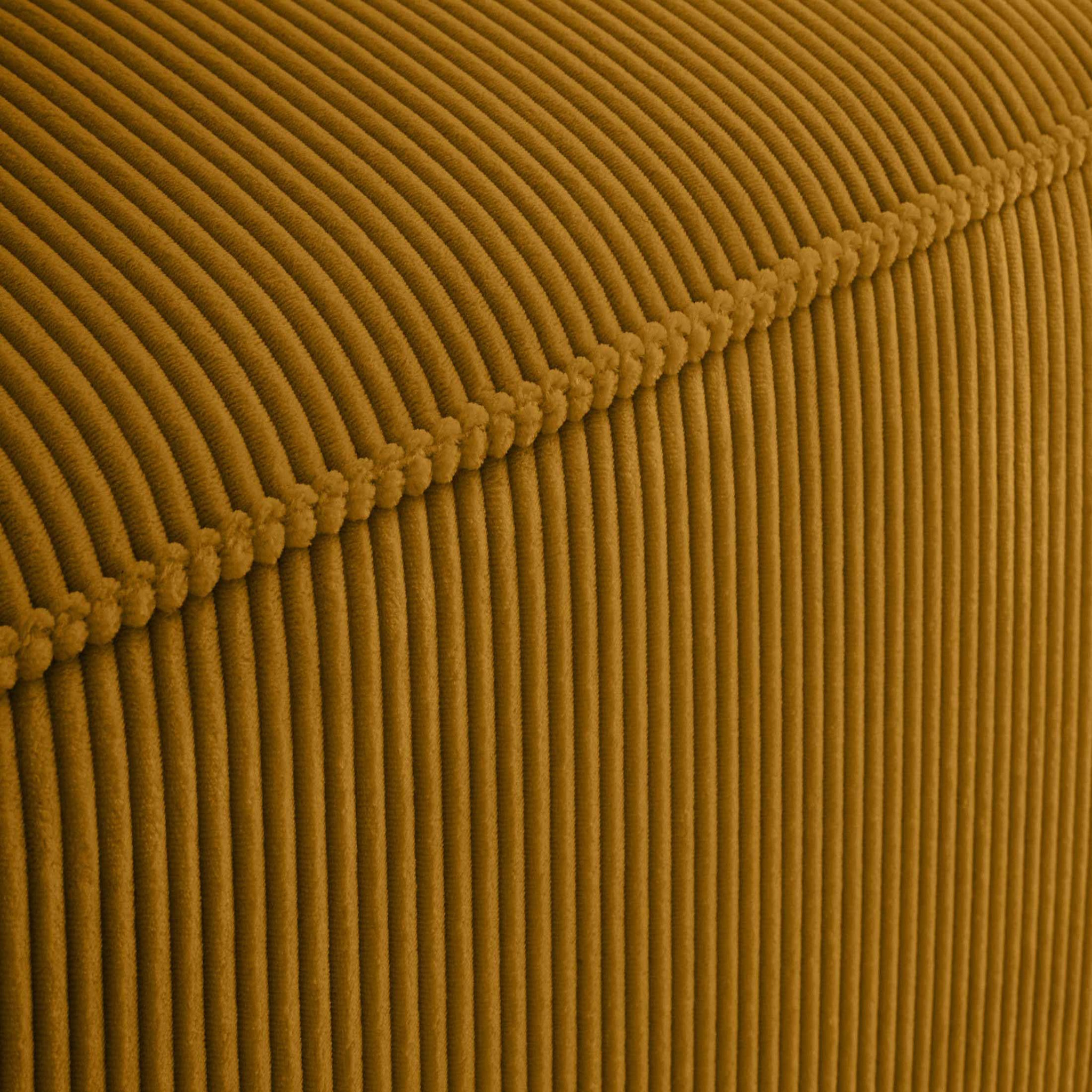 Voir la diapositive 5 : LISA DESIGN Arty - module d'assise droit - en velours côtelé