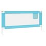 Voir la diapositive 4 : VIDAXL Barriere de securite de lit d'enfant Bleu 200x25 cm Tissu