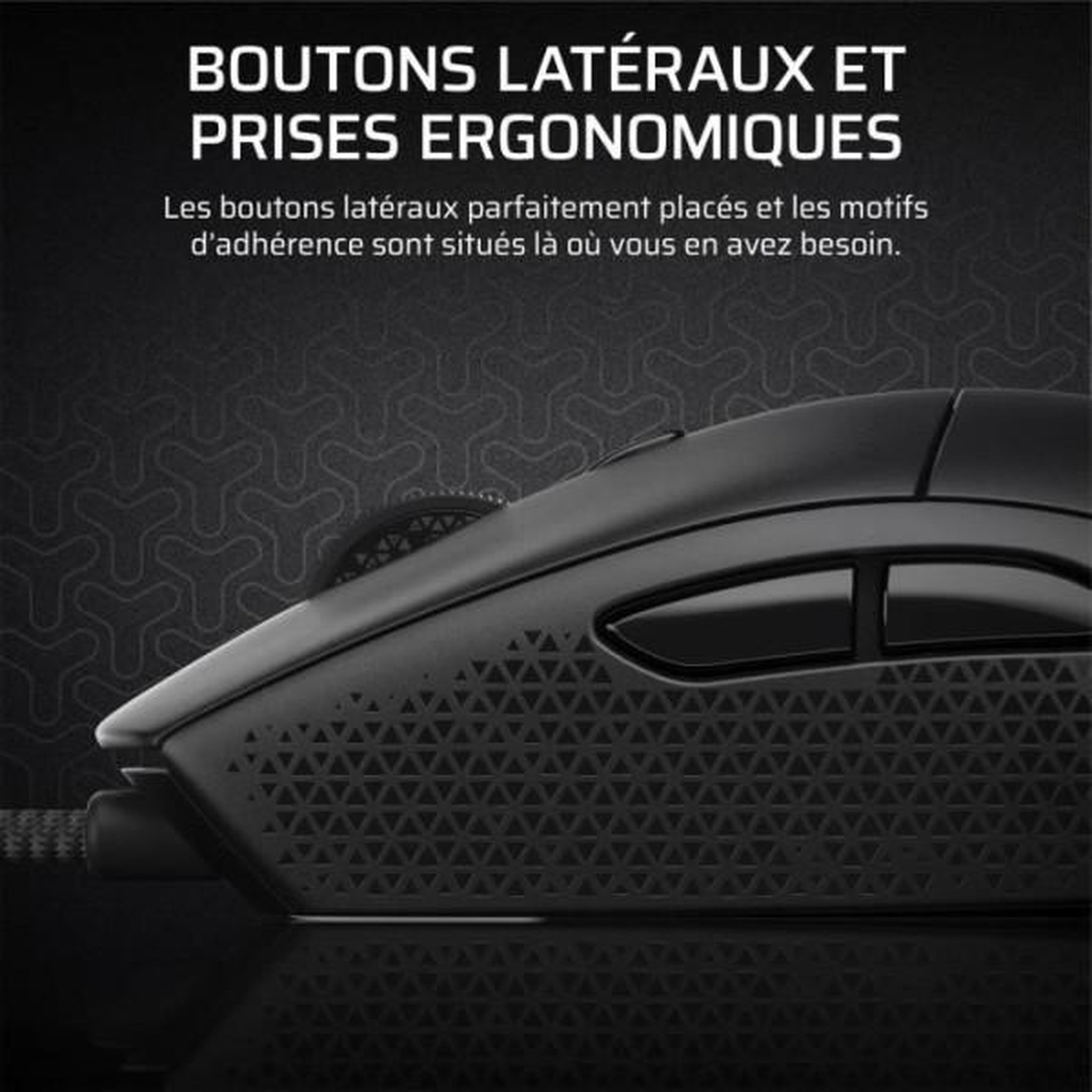 Voir la diapositive 5 : Corsair Corsair m55 souris jouer droitier usb type-a optique 16000 dpi