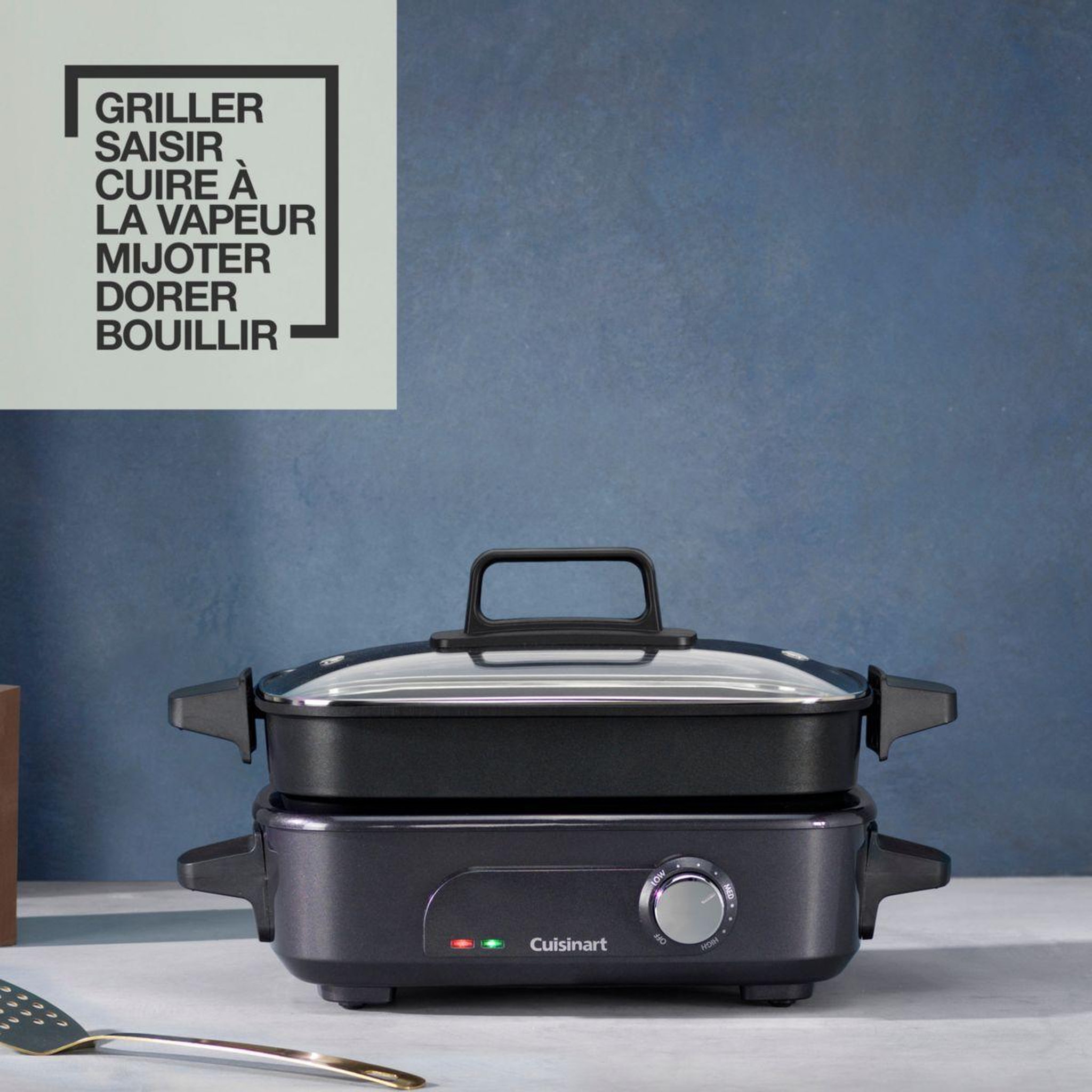 Voir la diapositive 4 : Cuisinart Multicuiseur GRMC3E