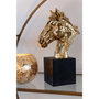 Voir la diapositive 6 : Paris Prix Tête de Cheval Ajourée sur Socle  Hollywood  40cm Doré
