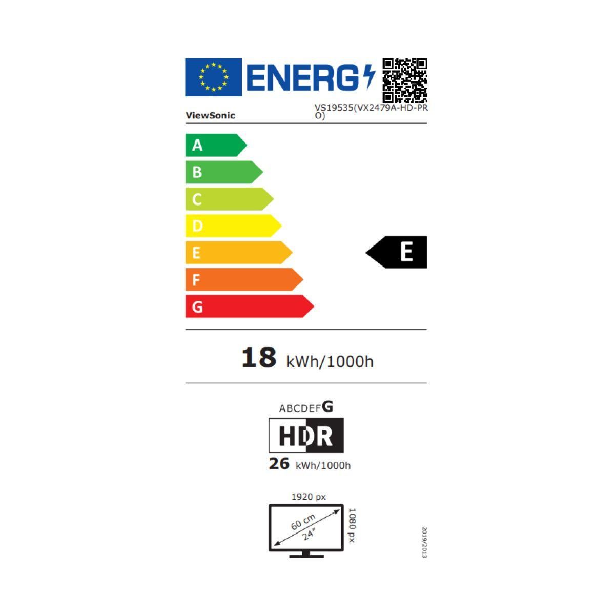 Viewsonic Ecran PC VX2479A-HD-PRO 24'' IPS