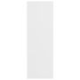 Voir la diapositive 5 : VIDAXL Etagere a chaussures Blanc 54x34x100,5 cm Bois d'ingenierie
