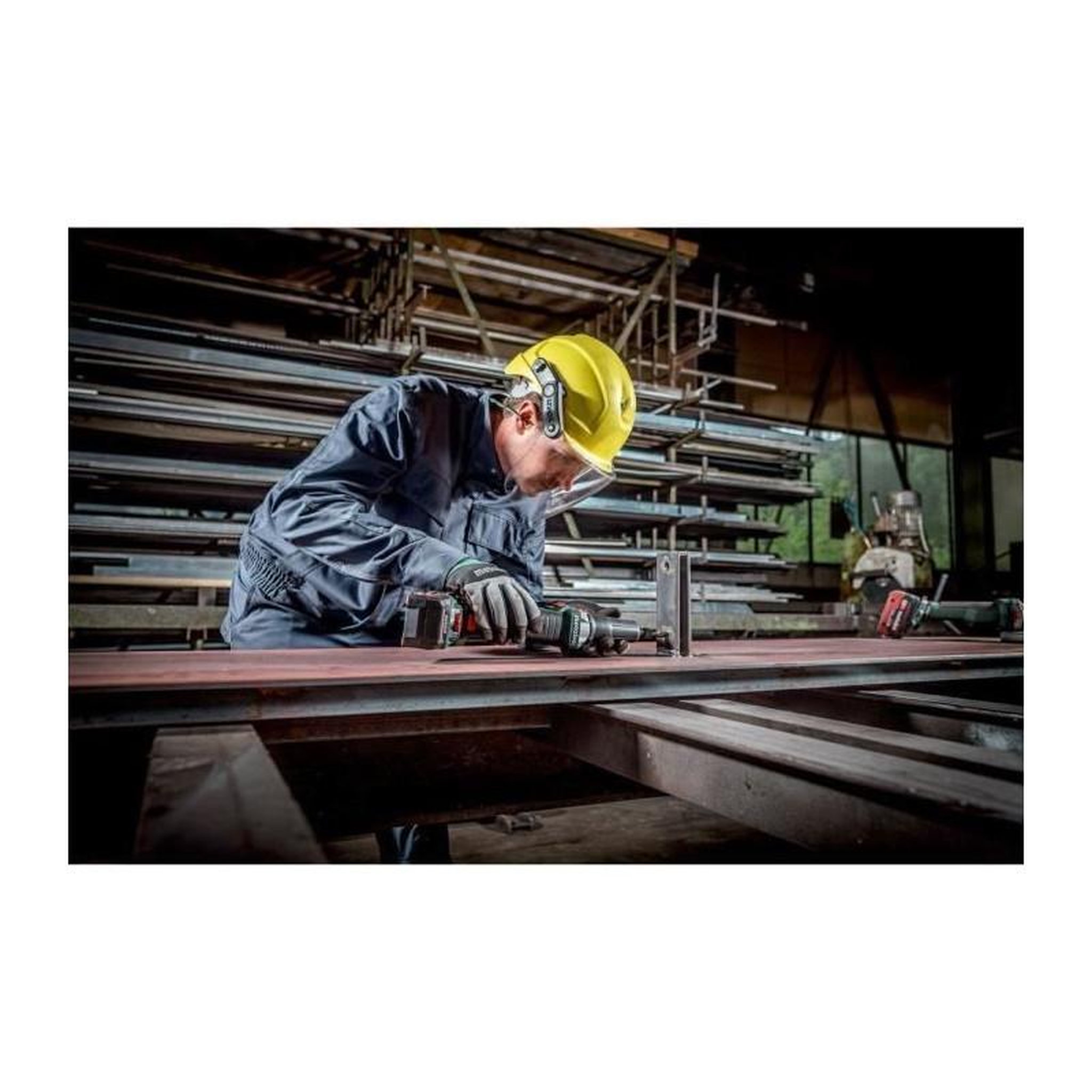 Voir la diapositive 4 : METABO Meuleuse sans fil - METABO - GVB 18 LTX BL 11-28 - 18V - Béton - Professionnelle
