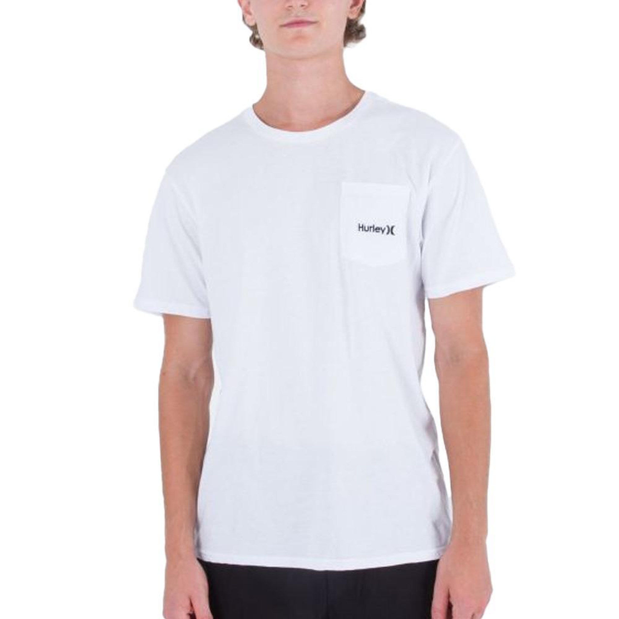 Voir la diapositive 2 : HURLEY T-shirt Blanc Homme Hurley Oao
