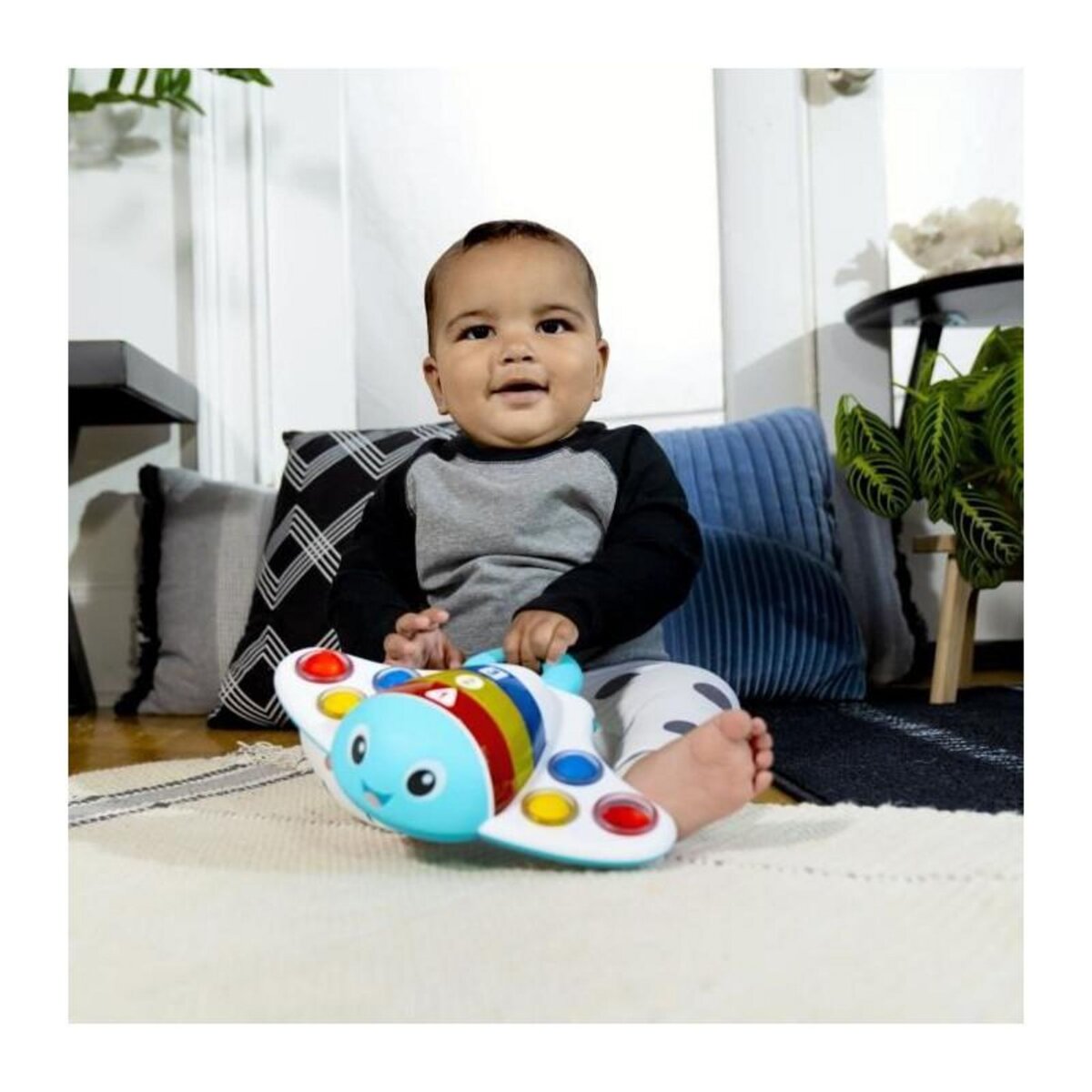 BABY EINSTEIN BABY EINSTEIN Ocean Explorers Pop & Explore jouet musical, 6 boutons poussoirs, des 6 mois