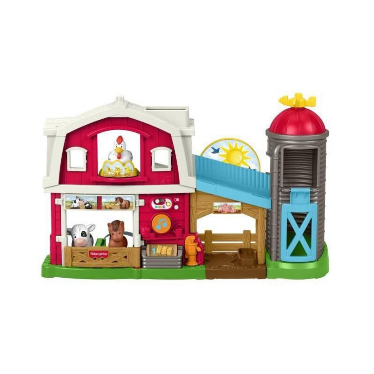 FISHER PRICE Fisher-Price - Coffret multilingue Little People - Les Animaux de la Ferme - Fisher-Price - JGX08