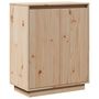 Voir la diapositive 2 : VIDAXL Buffet 60x34x75 cm Bois massif de pin