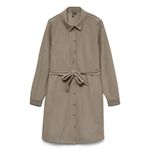 Vero Moda Robe Taupe Femme Vero Moda Callie. Coloris disponibles : Marron